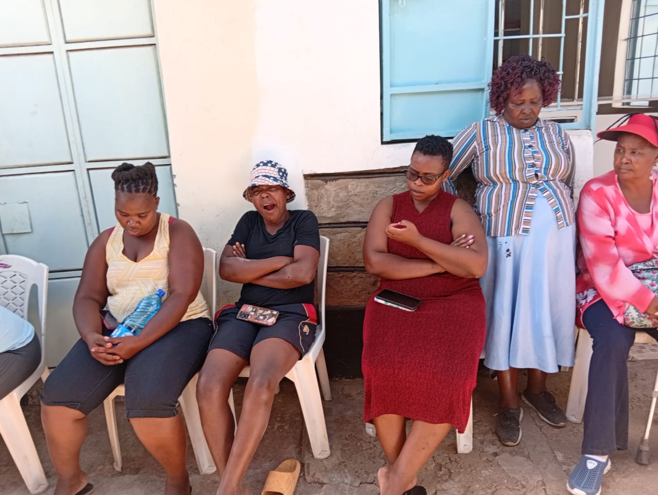 Meeting the women